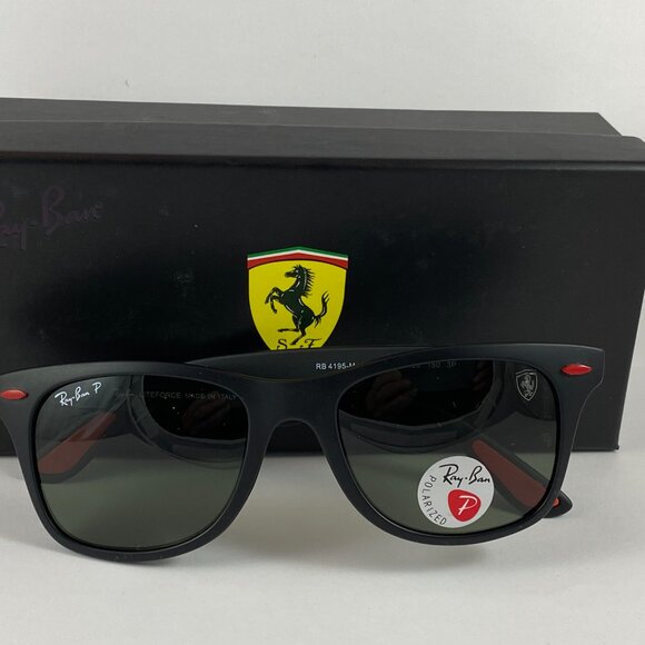 Ray - Ban RB4195M Ferrari Edition - Brand New - Authentic - Picture 8 of 12